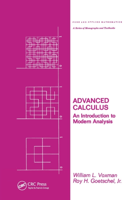 Book cover of: Advanced Calculus