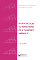 Book cover of: Introduction to Functions of a Complex Variable