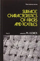 Book cover of: Surface Characteristics of Fibers and Textiles