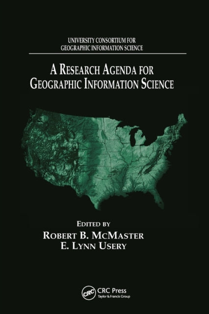 Book cover of: Research Agenda for Geographic Information Science