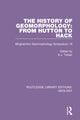 Book cover of: History of Geomorphology. By: K. J. Tinkler