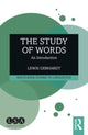 Book cover of: Study of Words. By: Lewis Gebhardt