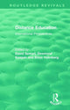 Book cover of: Distance Education. By: David Sewart