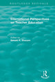 Book cover of: International Perspectives on Teacher Education. By: Donald K. Sharpes