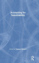 Book cover of: Accounting for Sustainability. By: Gunnar Rimmel