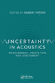 Book cover of: Uncertainty in Acoustics. By: Bob Peters