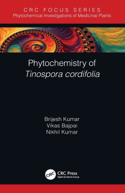 Book cover of: Phytochemistry of Tinospora cordifolia. By: Brijesh Kumar