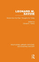 Book cover of: Leonard M. Savoie. By: Donald E. Tidrick