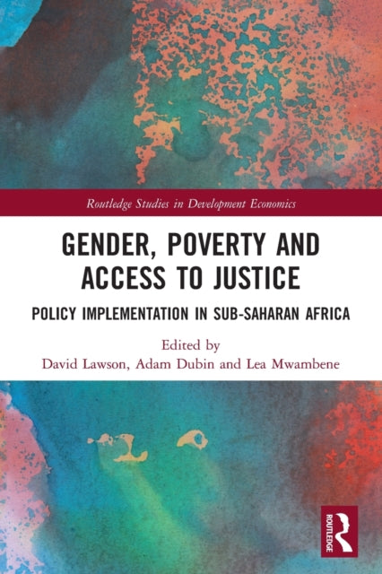Book cover of: Gender, Poverty and Access to Justice. By: David Lawson