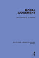 Book cover of: Moral Judgement. By: David Daiches (D. D. ) Raphael