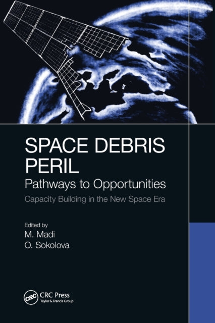 Book cover of: Space Debris Peril. By: Matteo Madi