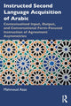 Book cover of: Instructed Second Language Acquisition of Arabic. By: Mahmoud Azaz