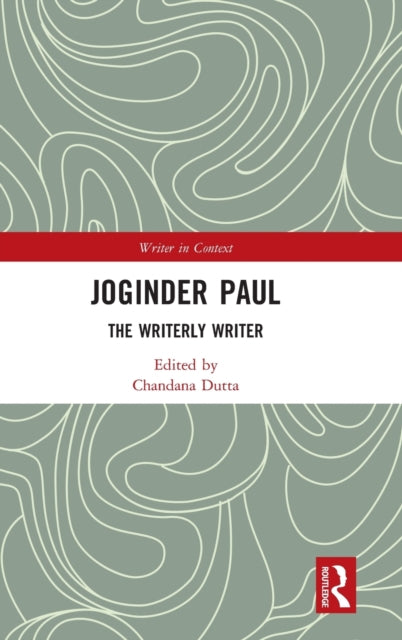 Book cover of: Joginder Paul. By: Jogindar Pal