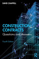 Book cover of: Construction Contracts. By: David Chappell