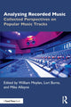 Book cover of: Analyzing Recorded Music. By: William Moylan