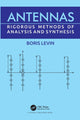 Book cover of: Antennas. By: Boris Levin