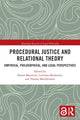 Book cover of: Procedural Justice and Relational Theory. By: Denise Meyerson