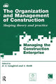 Book cover of: Organization and Management of Construction. By: D. A. Langford