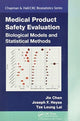 Book cover of: Medical Product Safety Evaluation. By: Jie Chen