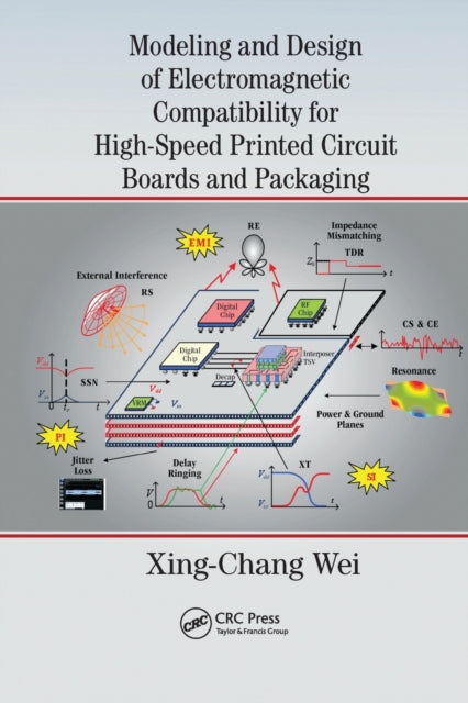Book cover of: Modeling and Design of Electromagnetic Compatibility for High-Speed Printed Circuit Boards and Packaging. By: Xing-Chang Wei