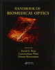 Book cover of: Handbook of Biomedical Optics. By: David A. Boas