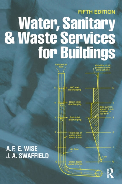 Book cover of: Water, Sanitary and Waste Services for Buildings. By: Alan Frederick Edward Wise