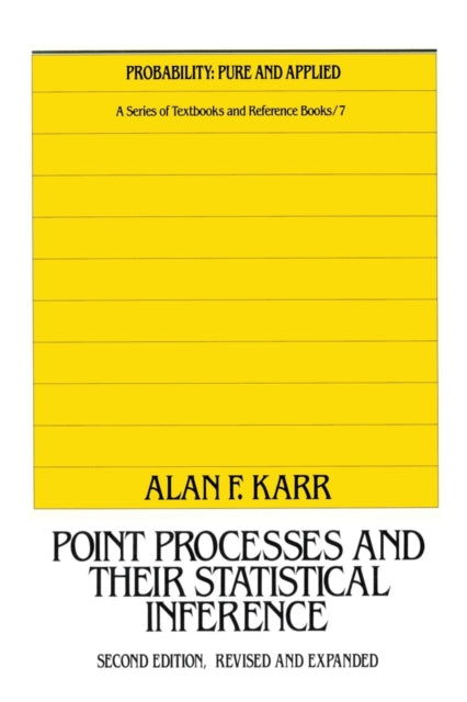 Book cover of: Point Processes and Their Statistical Inference