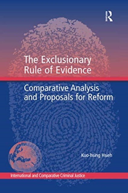 Book cover of: Exclusionary Rule of Evidence. By: Kuo-Hsing Hsieh