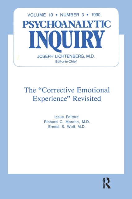 Book cover of: Corrective Emotional Experience Revisited