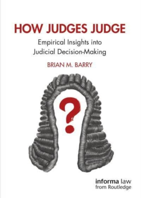 Book cover of: How Judges Judge. By: Brian M. Barry
