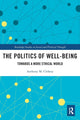 Book cover of: Politics of Well-Being. By: Anthony M. Clohesy