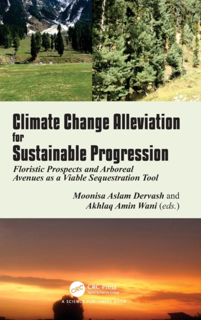 Book cover of: Climate Change Alleviation for Sustainable Progression. By: Moonisa Aslam Dervash