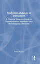 Book cover of: Studying Language in Interaction. By: Betsy Rymes