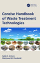 Book cover of: Concise Handbook of Waste Treatment Technologies. By: Saleh Al Arni