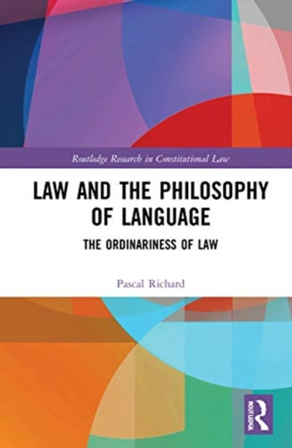 Book cover of: Law and Philosophy of Language. By: Pascal Richard