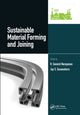 Book cover of: Sustainable Material Forming and Joining. By: R. Ganesh Narayanan