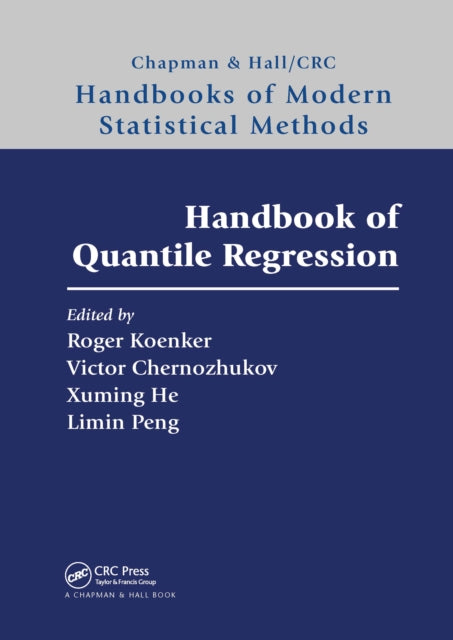 Book cover of: Handbook of Quantile Regression. By: Roger Koenker