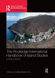 Book cover of: Routledge International Handbook of Island Studies. By: Godfrey Baldacchino