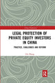 Book cover of: Legal Protection of Private Equity Investors in China. By: chi Zhang