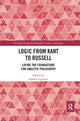 Book cover of: Logic from Kant to Russell. By: Sandra Lapointe