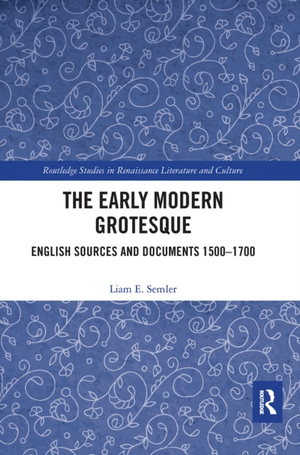 Book cover of: Early Modern Grotesque. By: L. E. Semler