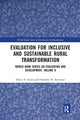 Book cover of: Evaluation for Inclusive and Sustainable Rural Transformation. By: Oscar A. García