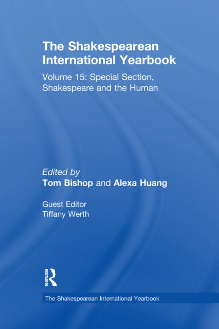 Book cover of: Shakespearean International Yearbook. By: Tom Bishop