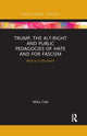 Book cover of: Trump, the Alt-Right and Public Pedagogies of Hate and for Fascism. By: Mike Cole