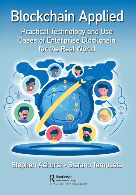 Book cover of: Blockchain Applied. By: Stephen Ashurst