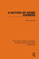 Book cover of: Nation of Home Owners. By: Peter Saunders