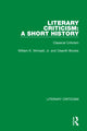 Book cover of: Literary Criticism: A Short History. By: William K. Wimsatt Jr