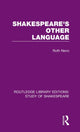 Book cover of: Shakespeare's Other Language. By: Ruth Nevo