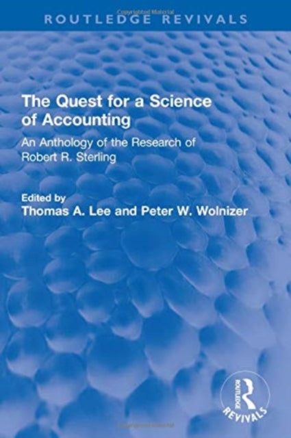 Book cover of: Quest for a Science of Accounting