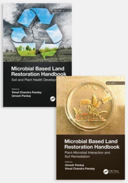 Book cover of: Microbial Based Land Restoration Handbook, Two Volume Set. By: Vimal Chandra Pandey